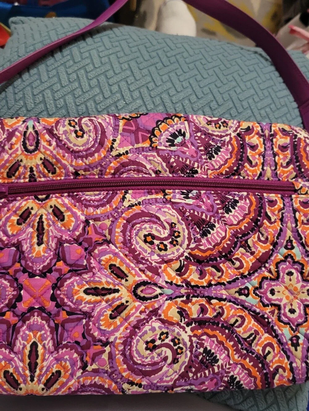 Vera Bradley Iconic Shoulder Bag  Dream Tapestry NWT